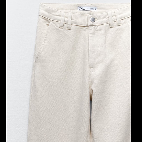 Zara High Rise Full Length Jeans - Picture 3 of 3